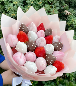 Vivid Dream Strawberry Bouquet