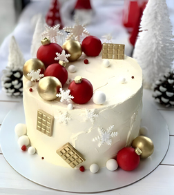 Warm Winter Wishes Cake