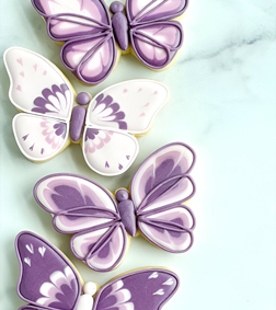 Whimsical Butterfly Cookies