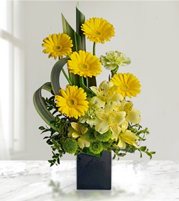 Yellow Cherished Bouquet