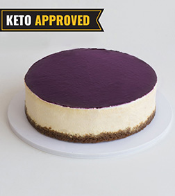 Keto 1/2KG Blueberry Cheesecake By Broadway Bakery. Gluten Free, Sugar Free, Low Carb Dessert...